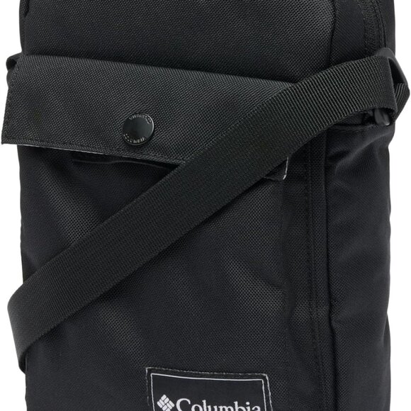 Unisex Zigzag II Side Bag, Black, One Size - Picture 1 of 3